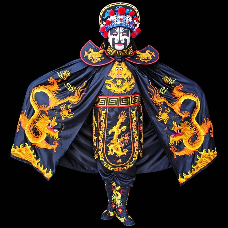 Embroidery Set - Traje Tradicional Chinês de Ópera de