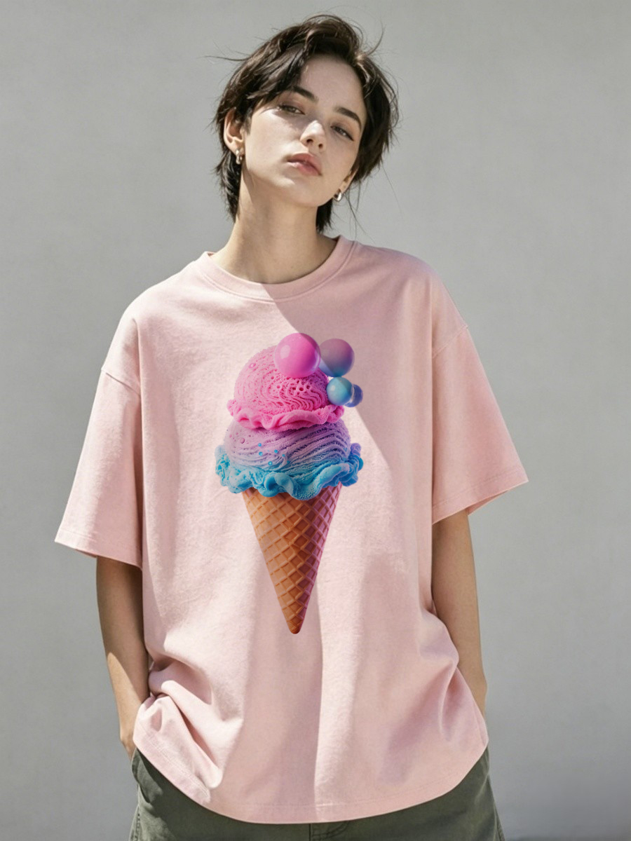 Embroidery Chain Stitch - Camisetas para Meninas com Costura em