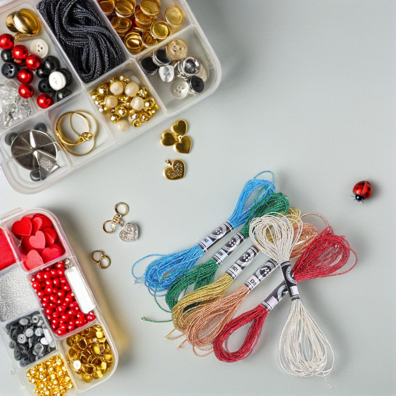 Embroidery Stitch - Conjunto de 6 Fios de Bordado