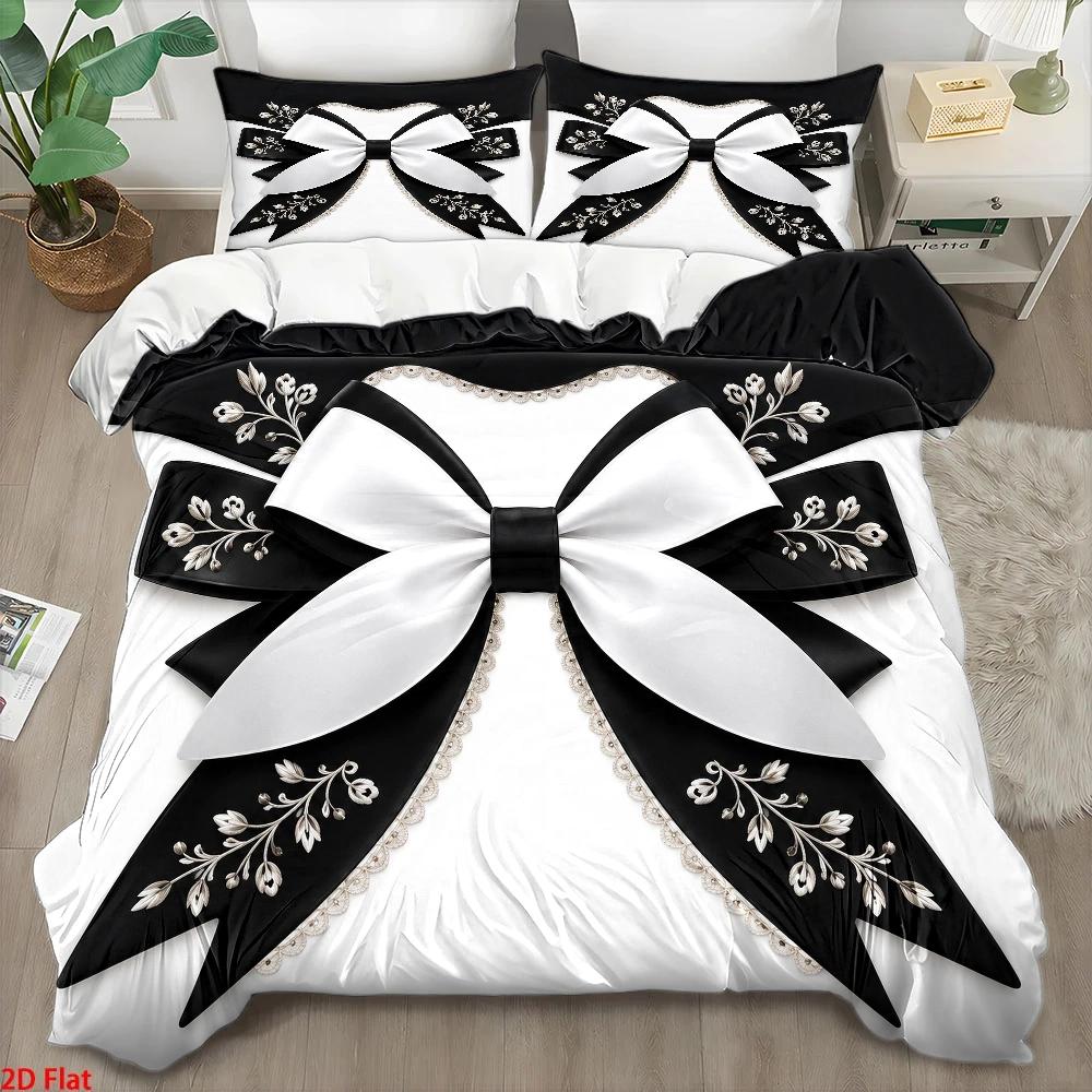 Embroidery Quilt Cover - Conjunto de Capa de Edredom com