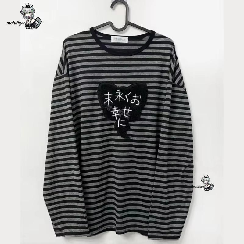 Embroidery Shirt - Camisetas Vintage Americanas Punk Y2K com
