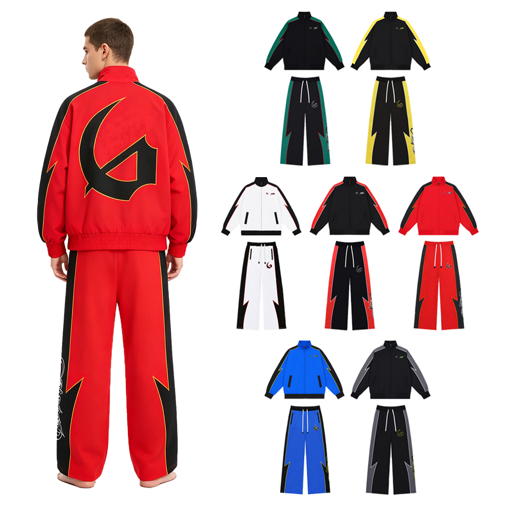 Embroidery Set - Conjuntos de Streetwear Y2K para Homens,