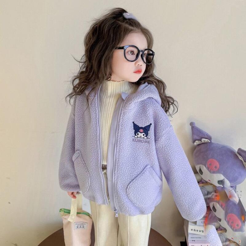 Embroidery Shirt - Casaco de Veludo para Meninas Sanrio