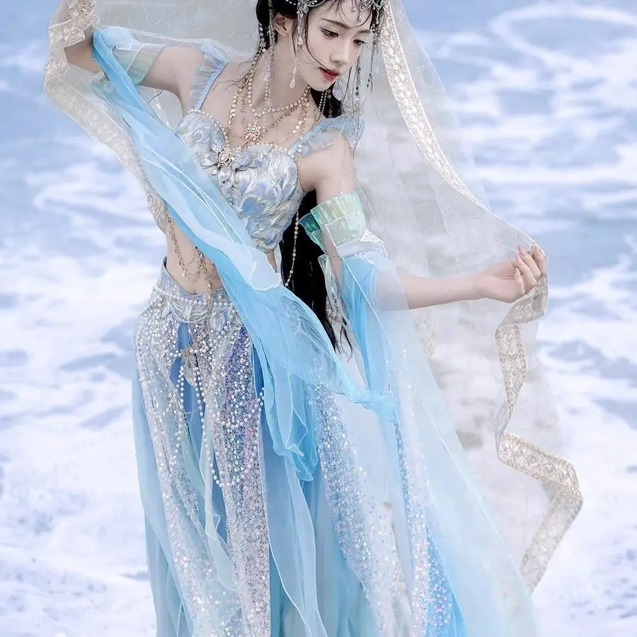 Embroidery Set - Vestido Hanfu Elegante Novo, Conjunto de