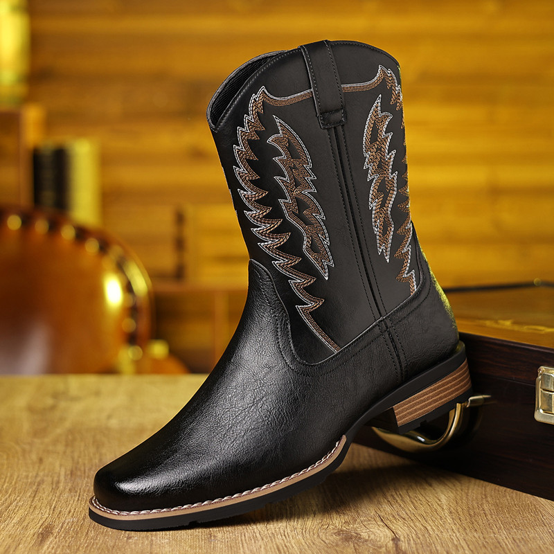 Botas de Cowboy Ocidentais Mas - Embroidery Stitch avaliação e preço