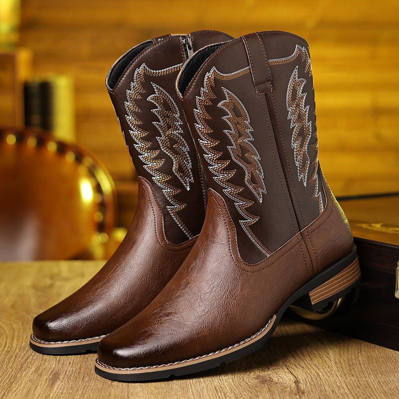 Botas de Cowboy Ocidentais Mas - Embroidery Stitch avaliação e preço