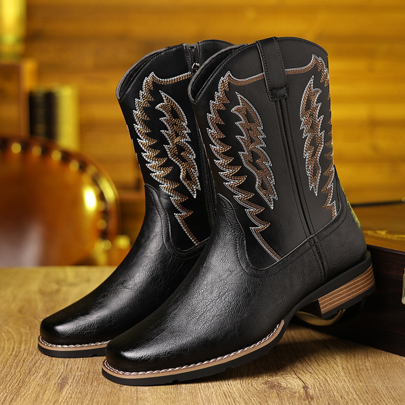 Botas de Cowboy Ocidentais Mas - Embroidery Stitch avaliação e preço