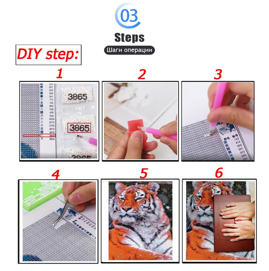 Kit Completo de Pintura Diaman - Embroidery Running Stitch avaliação e preço