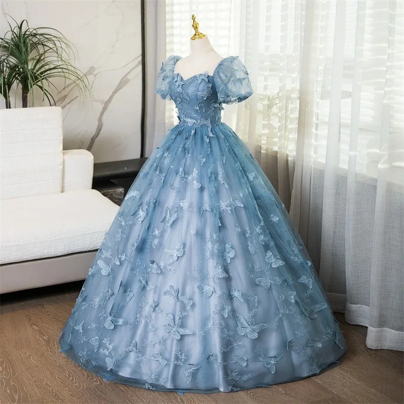 Novo Vestido de Noite Feminino - Embroidery Skirt avaliação e preço