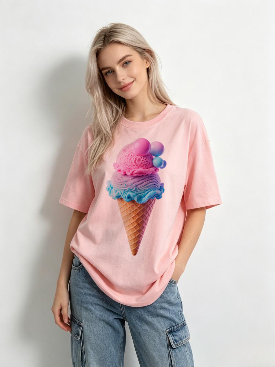 Camisetas para Meninas com Cos - Embroidery Chain Stitch avaliação e preço