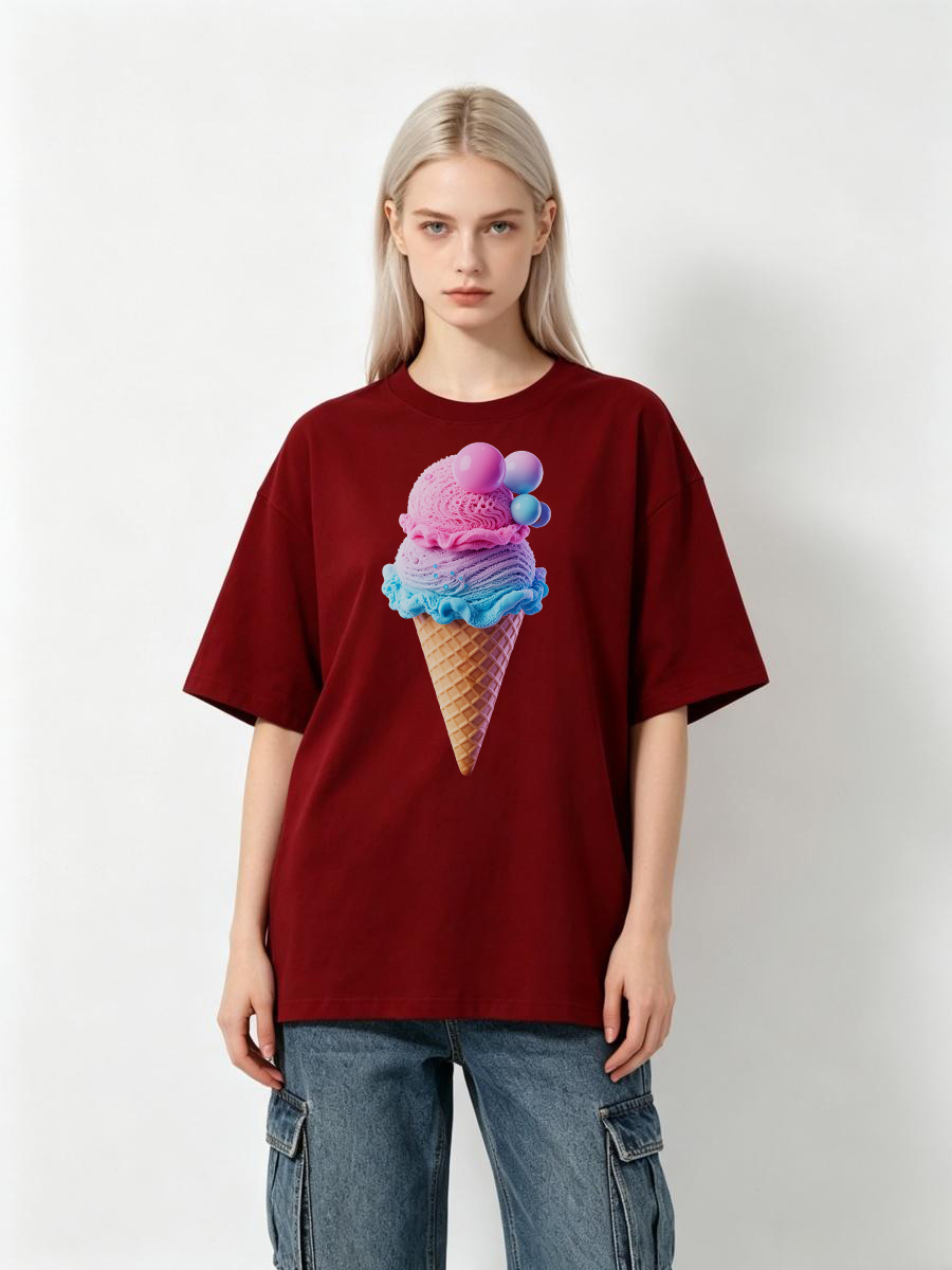 Camisetas para Meninas com Cos - Embroidery Chain Stitch avaliação e preço