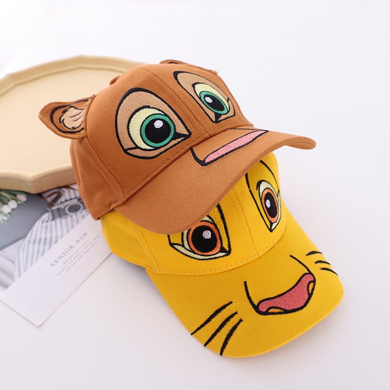 Disney-leão rei viseiras bonés - Embroidery Underlay avaliação e preço