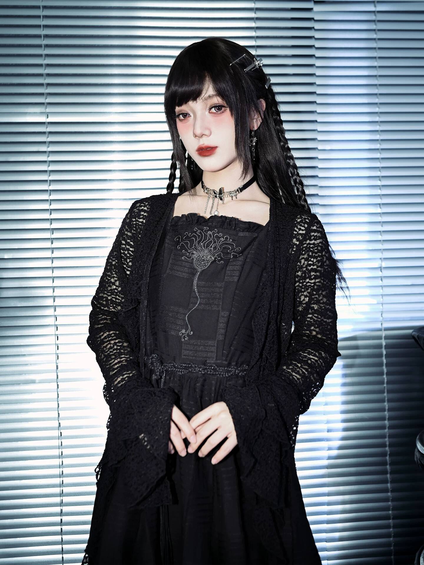 Novo Vestido Longo Preto de Du - Embroidery Skirt avaliação e preço