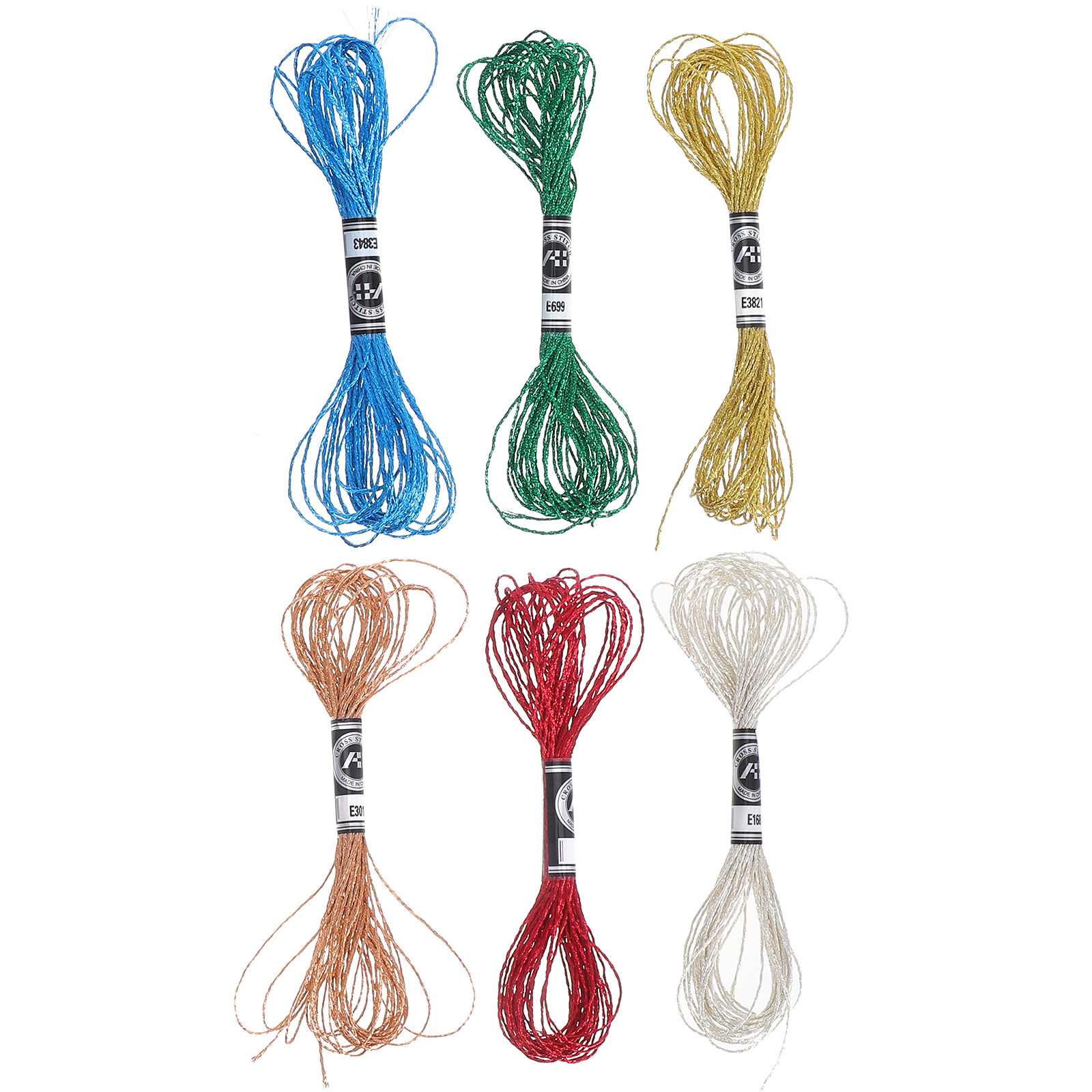 Conjunto de 6 Fios de Bordado  - Embroidery Stitch avaliação e preço