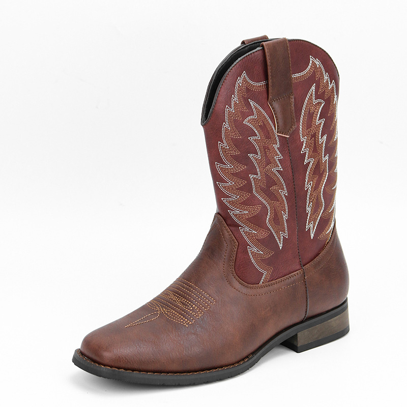 Botas Masculinas de Luxo, Desi - Embroidery Stitch avaliação e preço