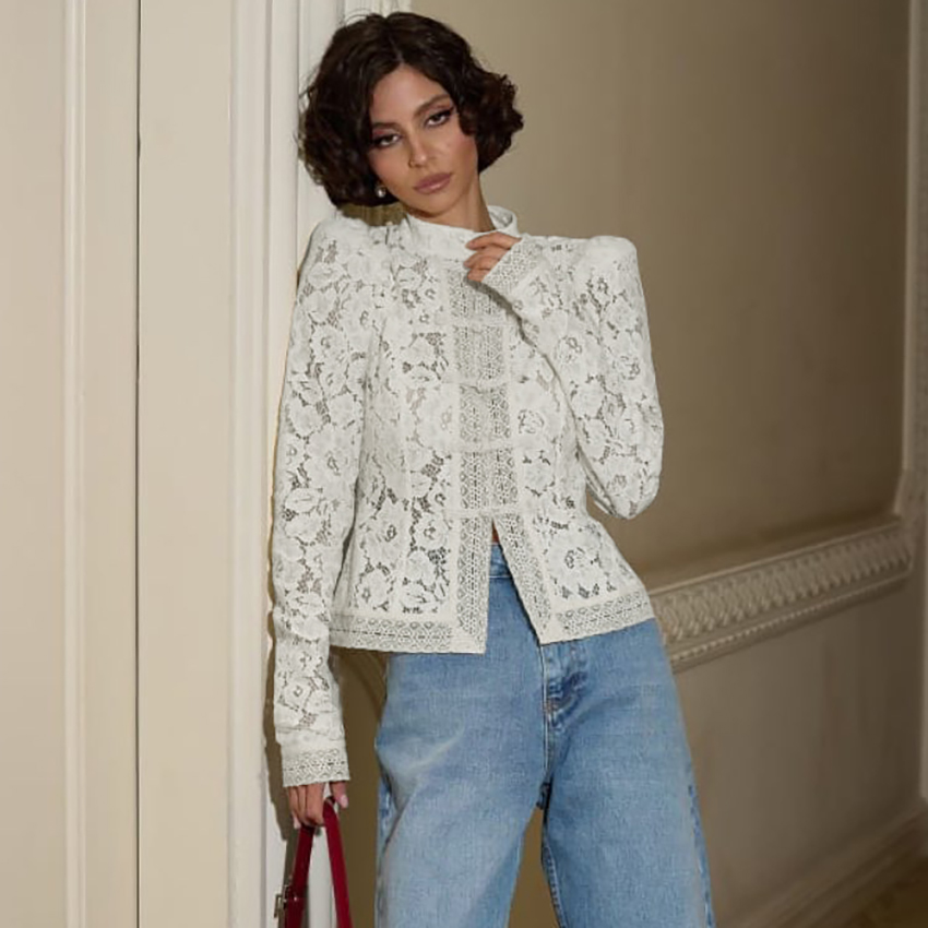 Linad elegante bordado puff ma - Embroidery Online avaliação e preço