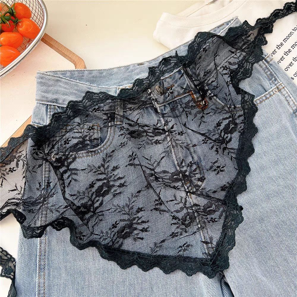 Avental Triangular Harajuku Y2 - Embroidery Skirt avaliação e preço