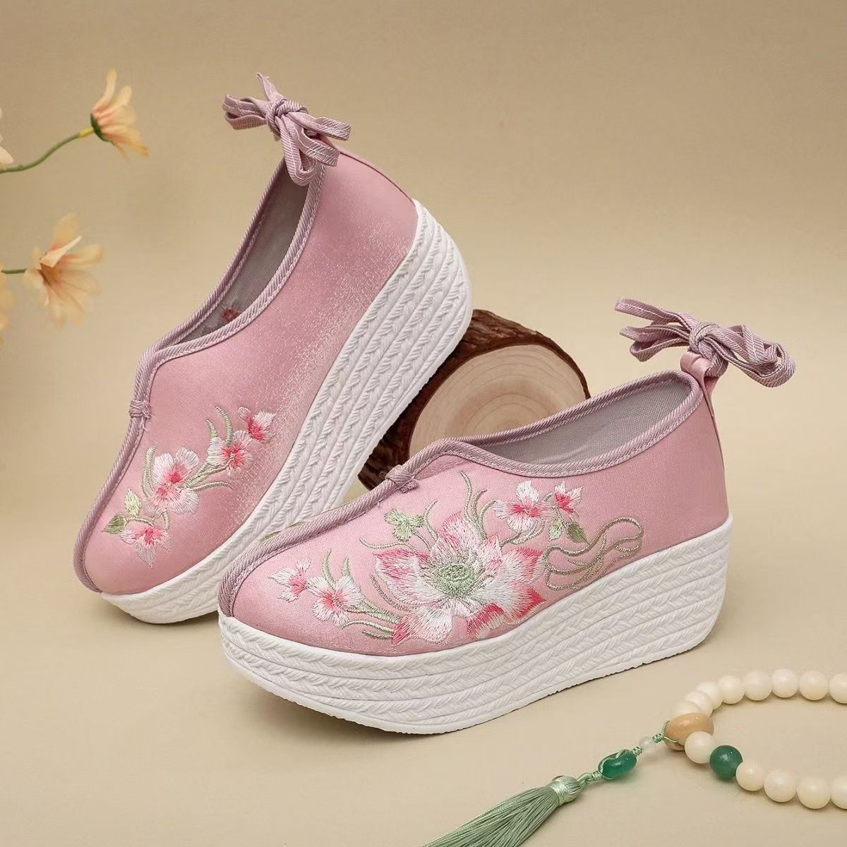 Sapatos Femininos de Estilo Ét - Embroidery Skirt avaliação e preço