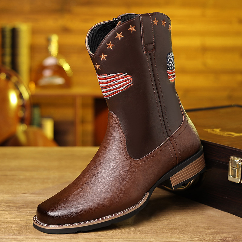 Novas Botas Masculinas de Marc - Embroidery Stitch avaliação e preço