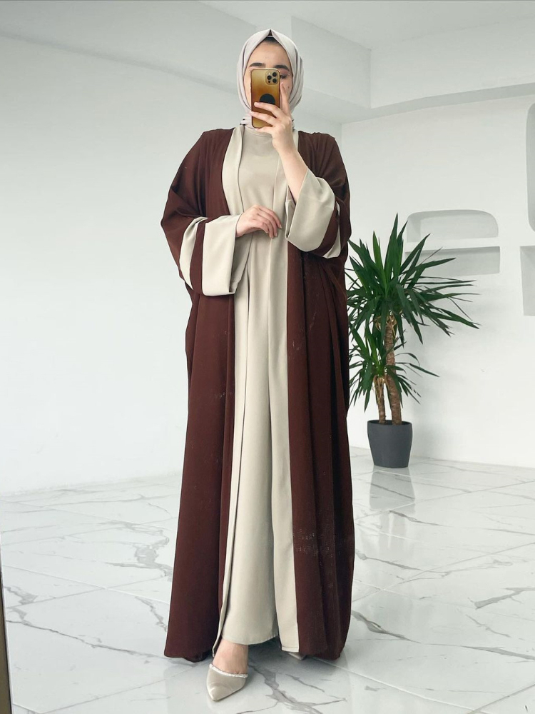 Eid muçulmano vestido & abayas - Embroidery Online avaliação e preço
