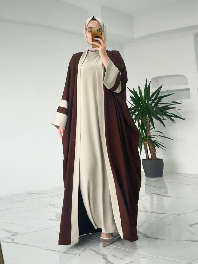 Eid muçulmano vestido & abayas - Embroidery Online avaliação e preço