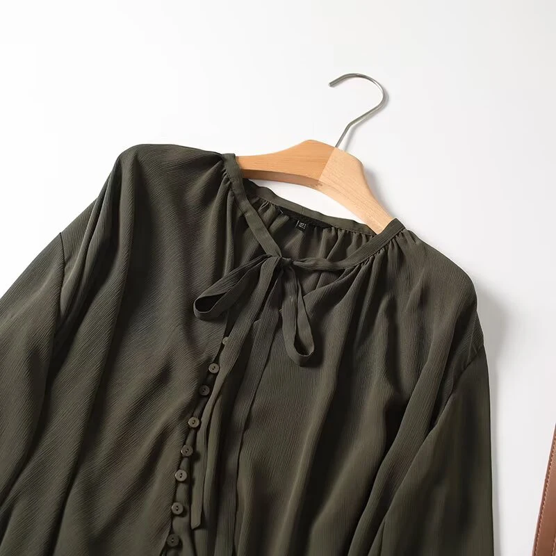 Camisas Femininas Estilo Franc - Embroidery Shirt avaliação e preço