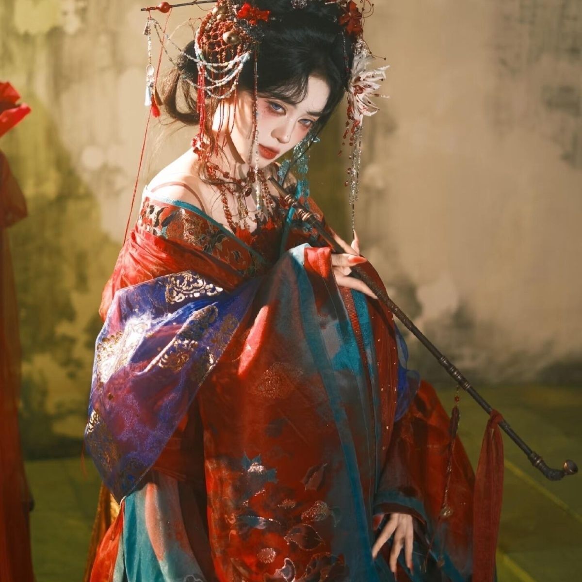 Vestido Feminino Hanfu Preto e - Embroidery Set avaliação e preço