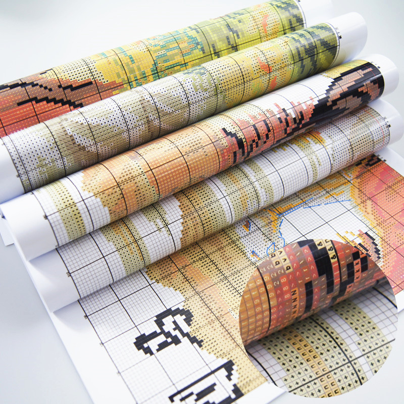 Conjunto de ponto cruz de cont - Embroidery World avaliação e preço