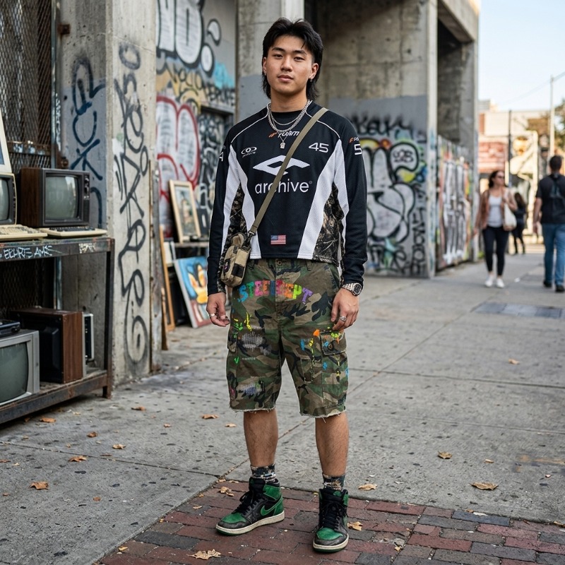 Conjunto Masculino de Streetwe - Embroidery Set avaliação e preço