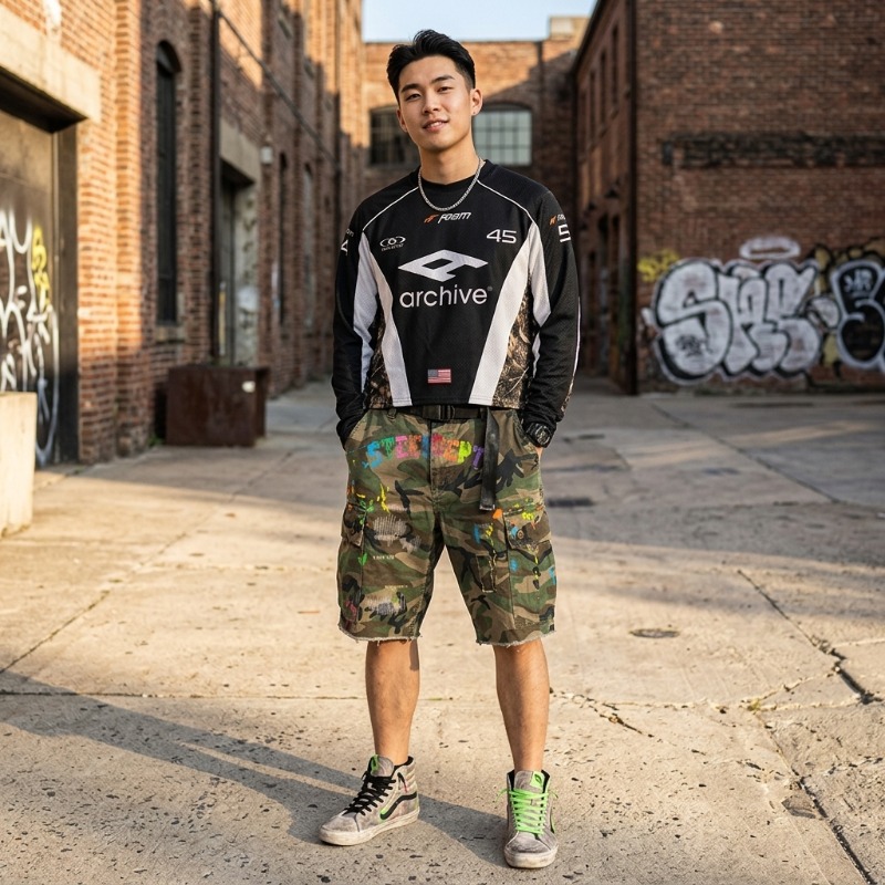 Conjunto Masculino de Streetwe - Embroidery Set avaliação e preço