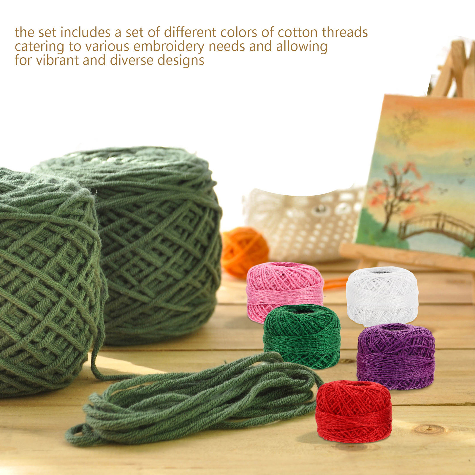 12 Peças de Fio de Algodão par - Embroidery Stitch avaliação e preço