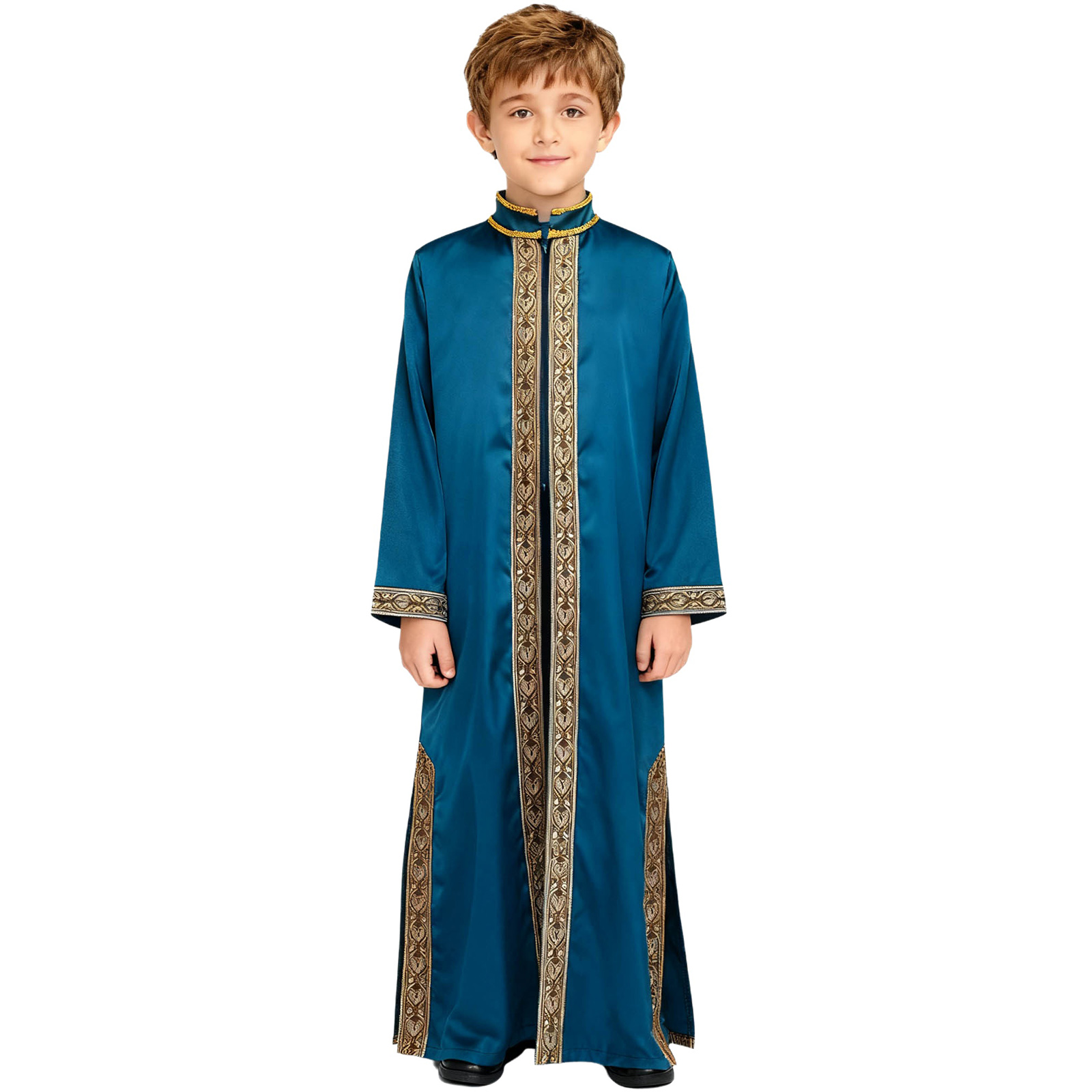 Meninos ouro bordado maxi muçu - Embroidery Online avaliação e preço