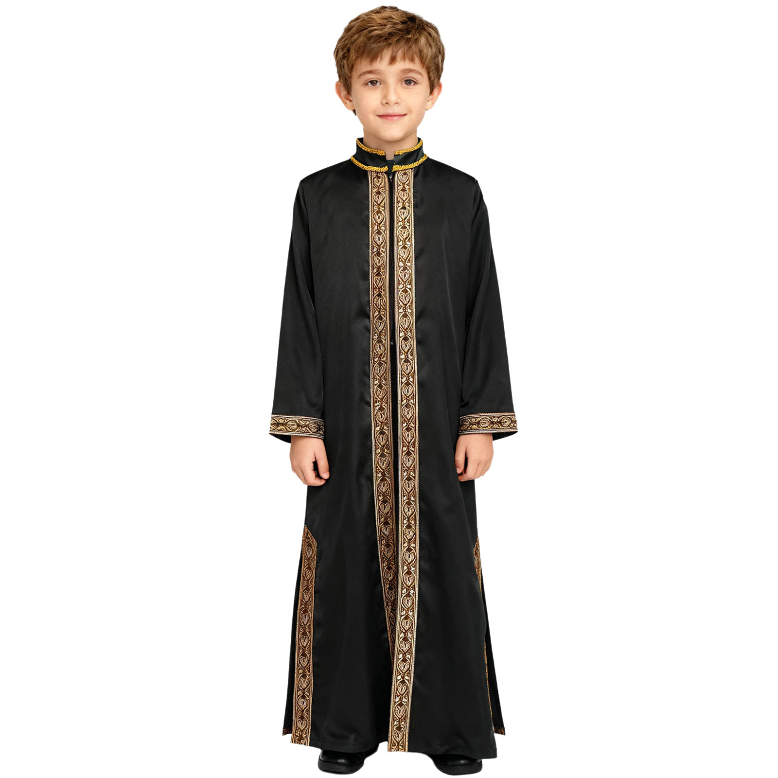 Meninos ouro bordado maxi muçu - Embroidery Online avaliação e preço