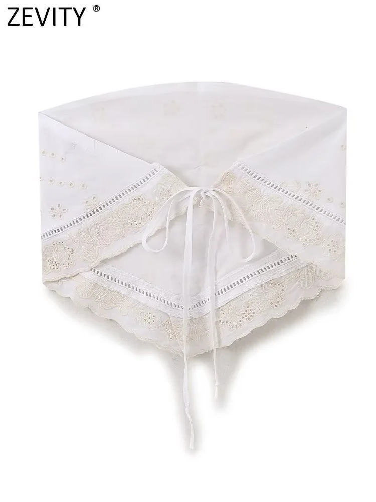 Zevity-Strapless Hollow Out Bl - Embroidery Online avaliação e preço