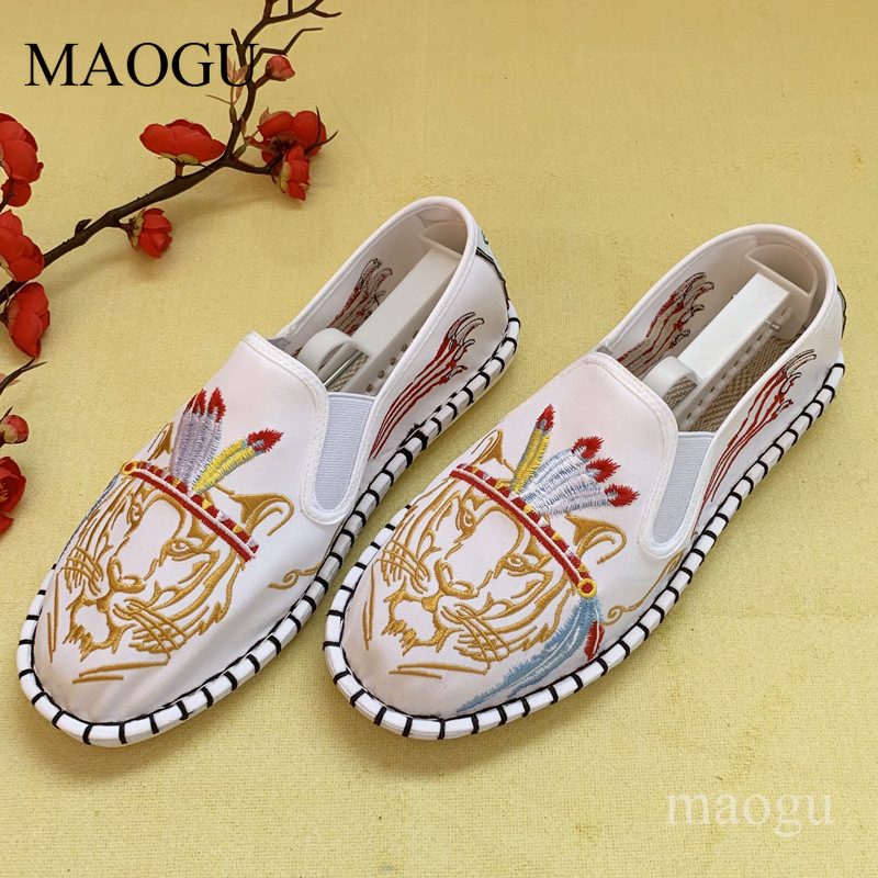 Sapatos Slip-On Unissex Estilo - Embroidery Stitch avaliação e preço