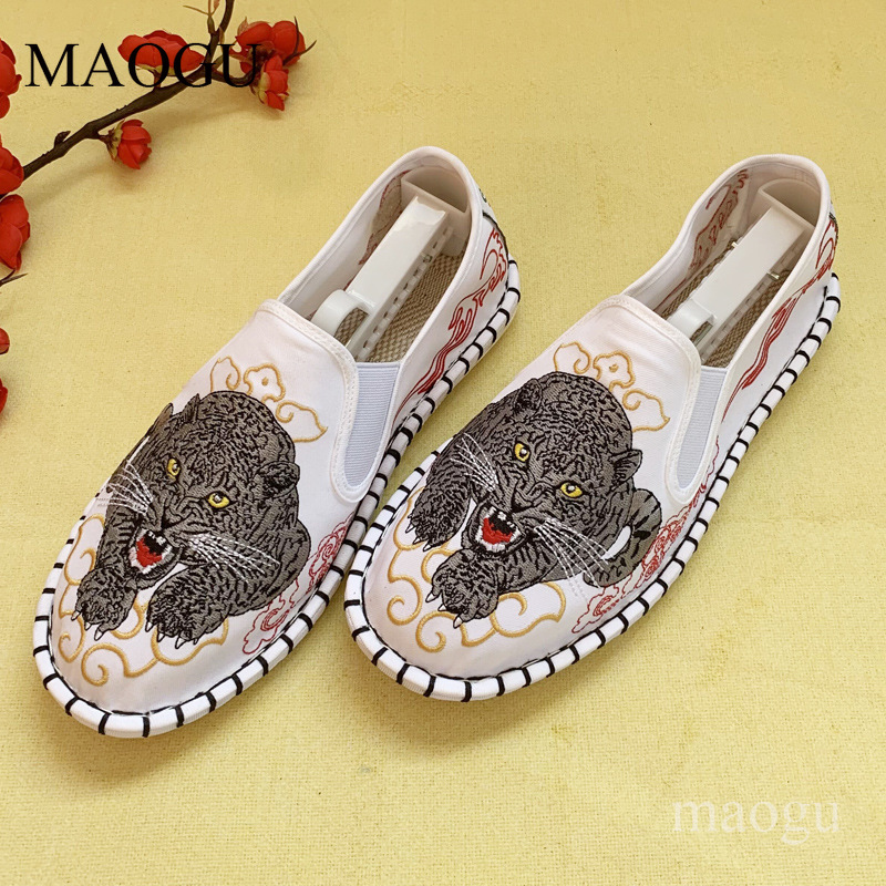Sapatos Slip-On Unissex Estilo - Embroidery Stitch avaliação e preço