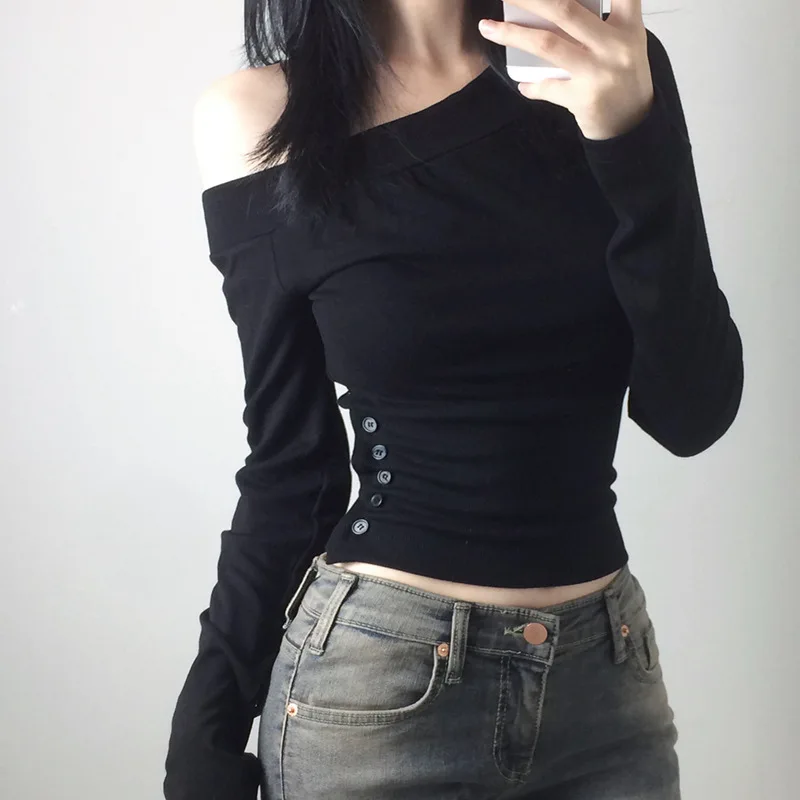 Camiseta Vintage Y2K com Botõe - Embroidery Shirt avaliação e preço