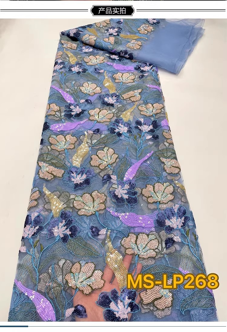 Tecido de luxo de 1 jarda com  - Embroidery Underlay avaliação e preço