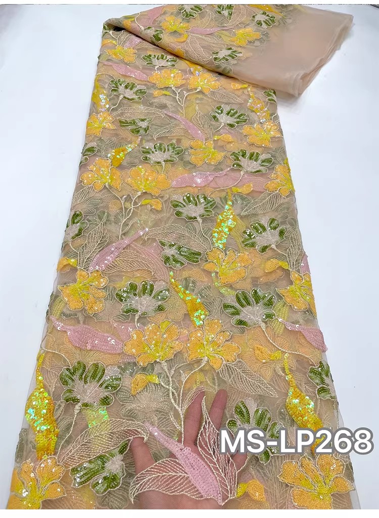 Tecido de luxo de 1 jarda com  - Embroidery Underlay avaliação e preço