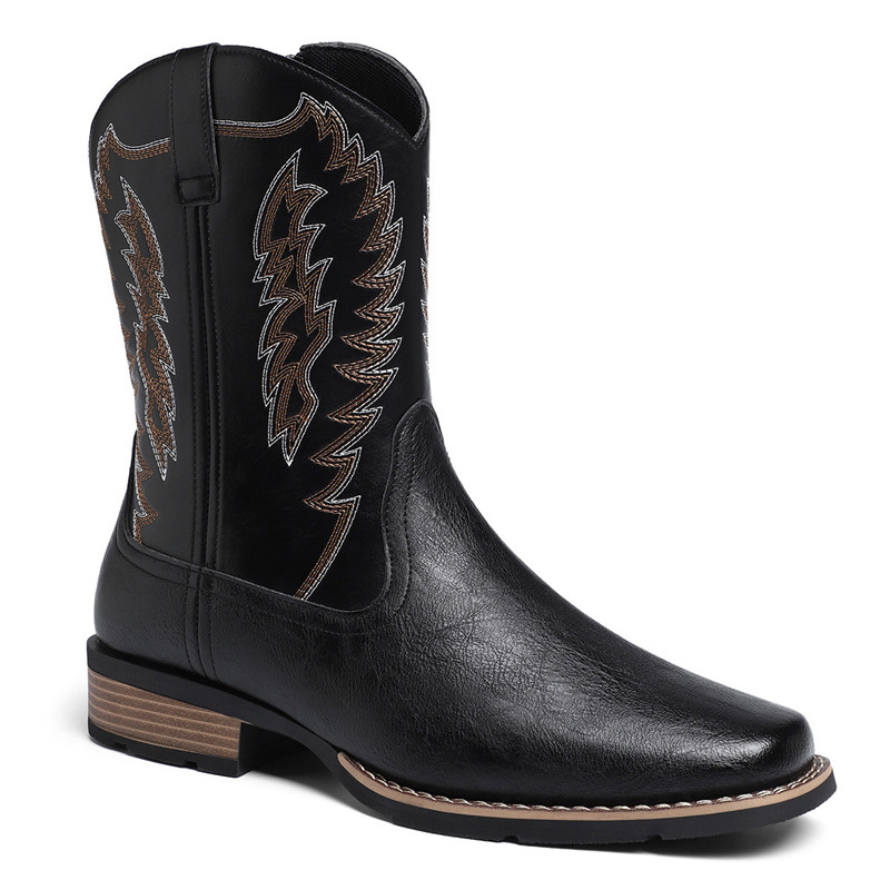 Botas Masculinas de Cano Alto  - Embroidery Stitch avaliação e preço