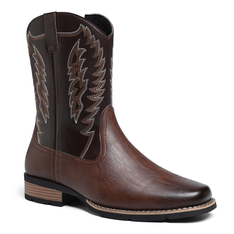 Botas Masculinas de Cano Alto  - Embroidery Stitch avaliação e preço