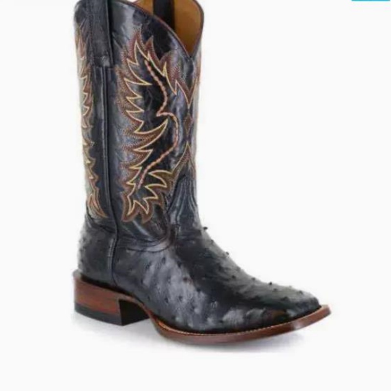 Botas Masculinas Altas com Bor - Embroidery Stitch avaliação e preço