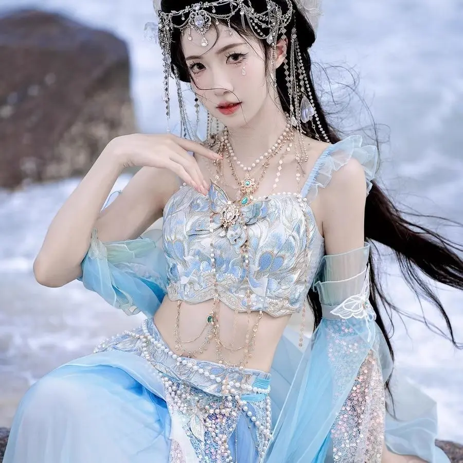 Vestido Hanfu Elegante Novo, C - Embroidery Set avaliação e preço