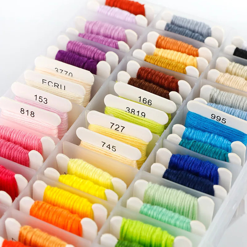 Kit de Linhas de Bordado 100%  - Embroidery Stitch avaliação e preço