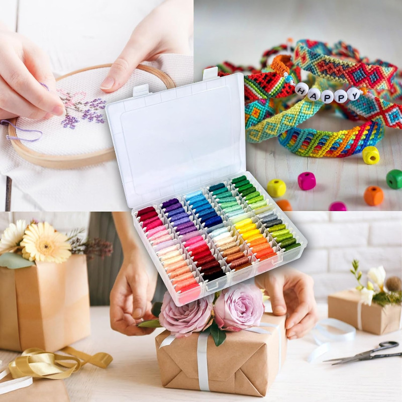 Kit de Linhas de Bordado 100%  - Embroidery Stitch avaliação e preço