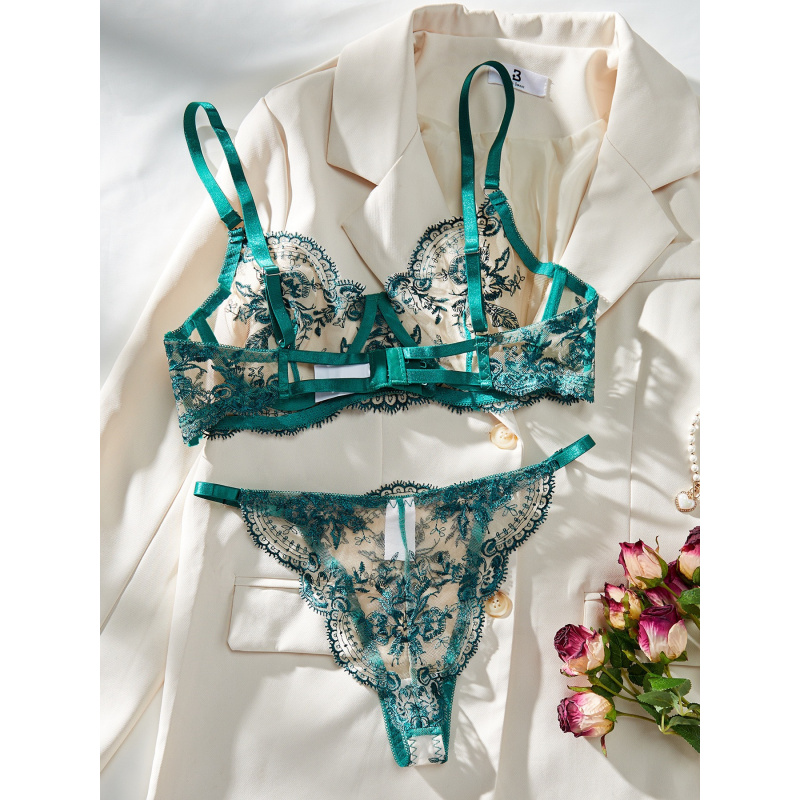 Lingerie sexy de venda quente  - Embroidery Set avaliação e preço