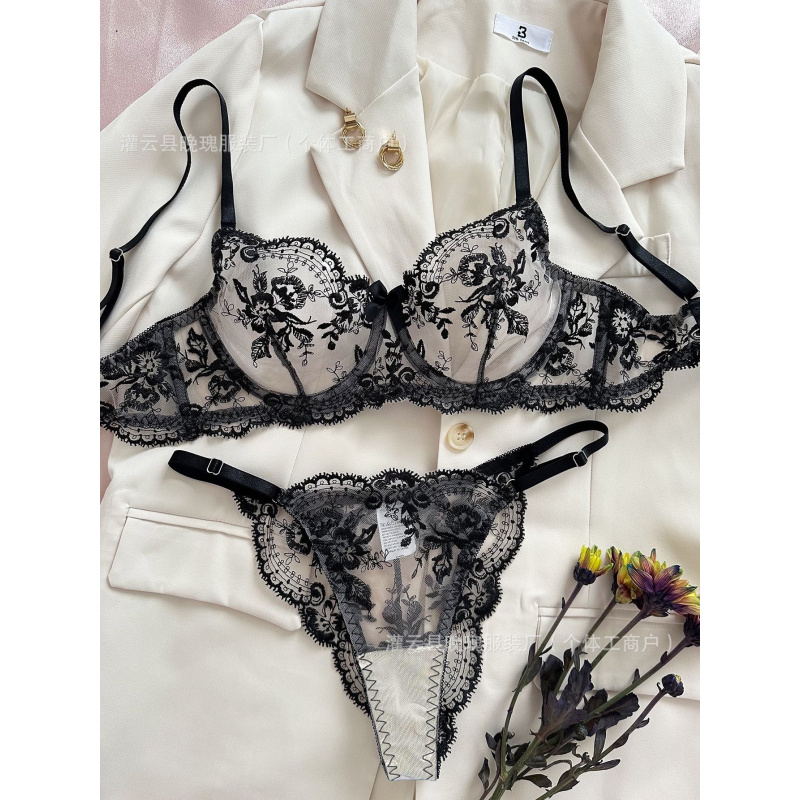 Lingerie sexy de venda quente  - Embroidery Set avaliação e preço
