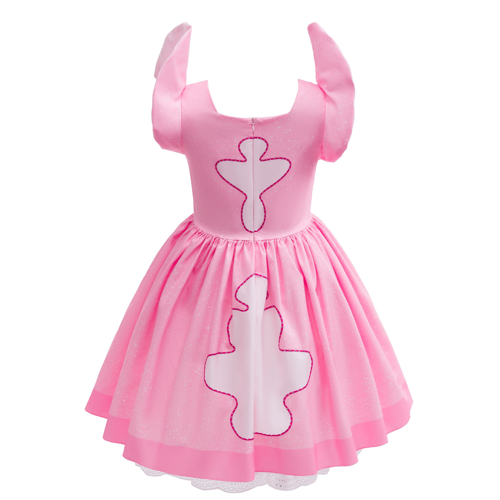 Vestido de Princesa Rosa Disne - Embroidery Online avaliação e preço